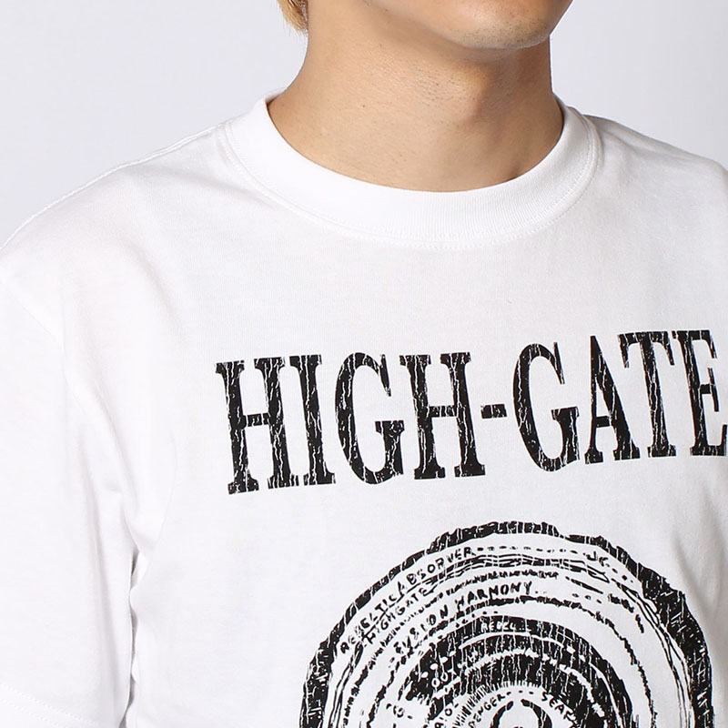 GRUNGE SHORT TEE -2.COLOR-