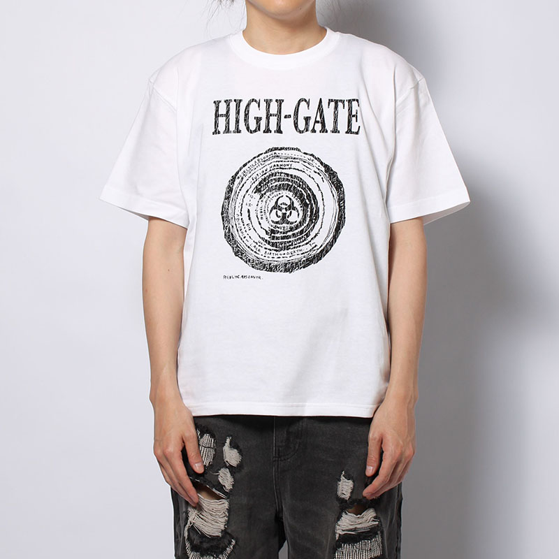 GRUNGE SHORT TEE -2.COLOR-