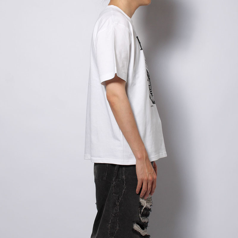 GRUNGE SHORT TEE -2.COLOR-