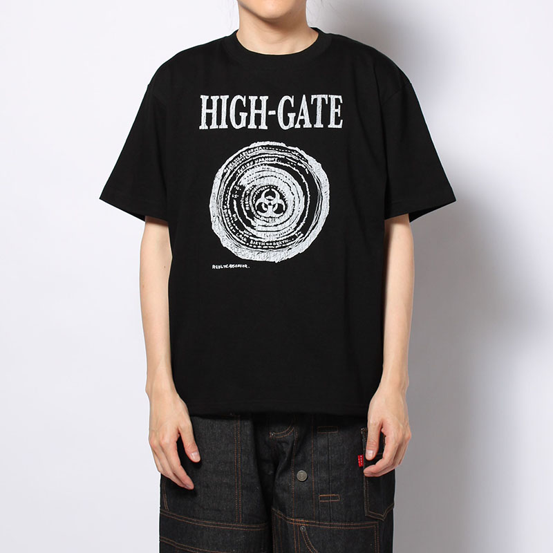 GRUNGE SHORT TEE -2.COLOR-