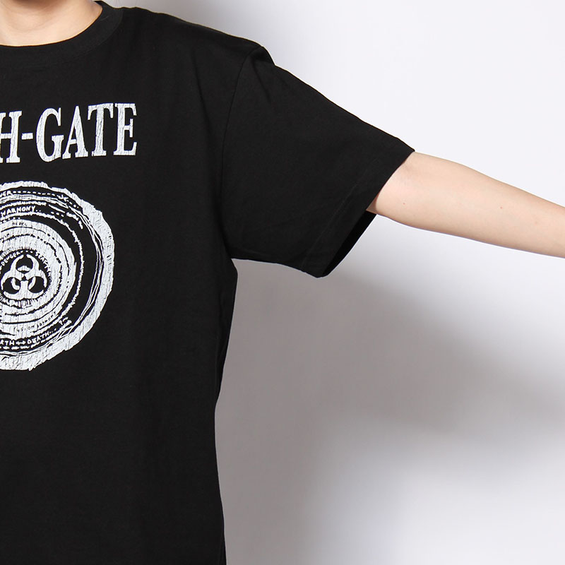 GRUNGE SHORT TEE -2.COLOR-