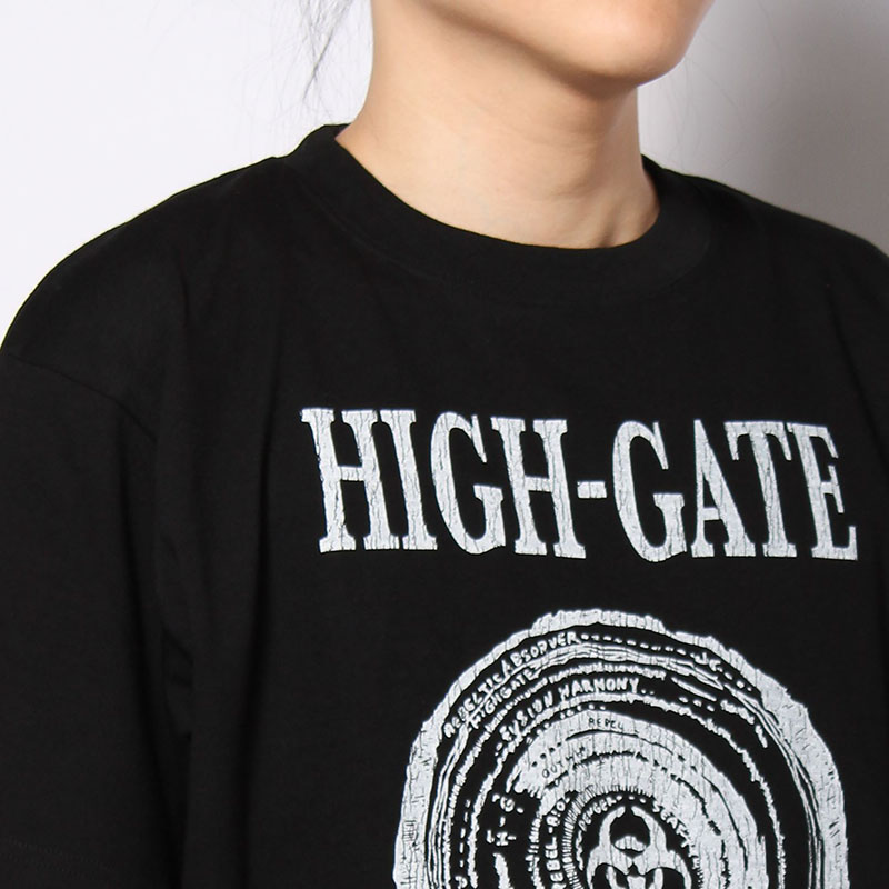 GRUNGE SHORT TEE -2.COLOR-