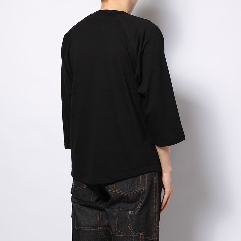 CROSS RAGLAN SLEEVES TEE -2.COLOR-