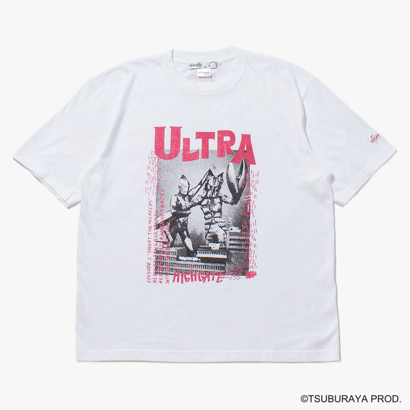SHOT THE INVADERS TEE -WHITE-