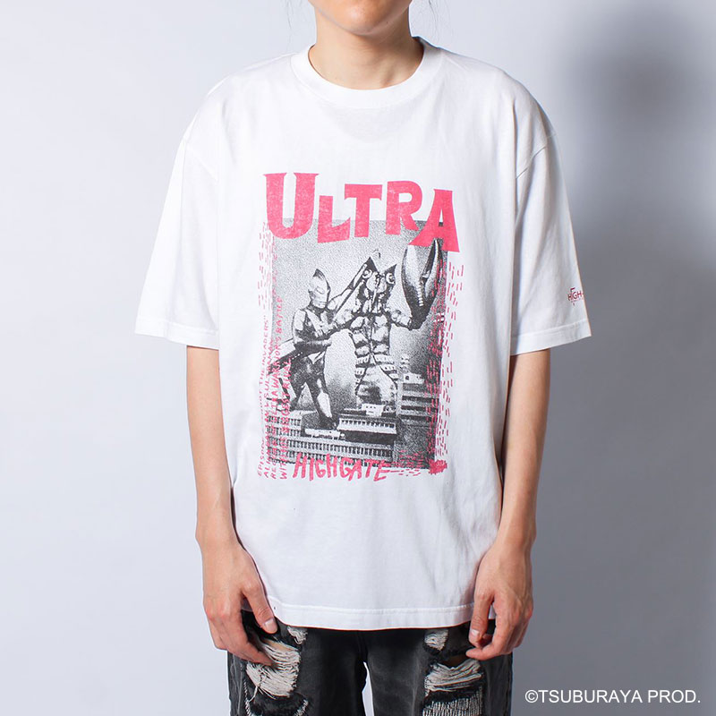 SHOT THE INVADERS TEE -WHITE-