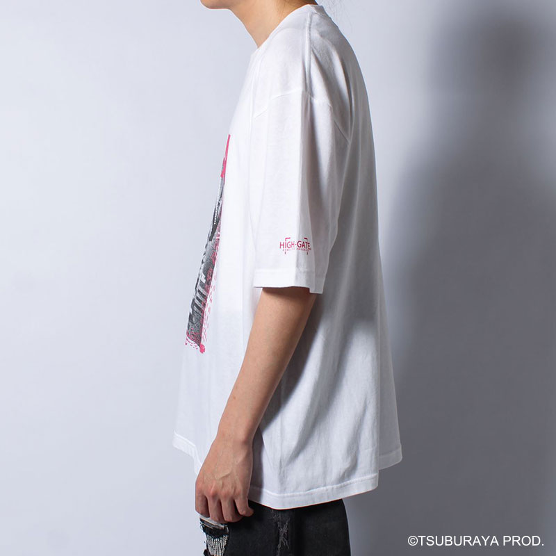 SHOT THE INVADERS TEE -WHITE-