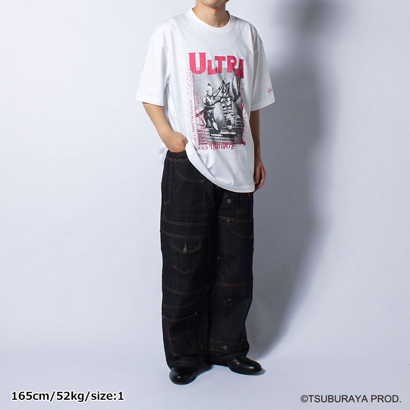 SHOT THE INVADERS TEE -WHITE-