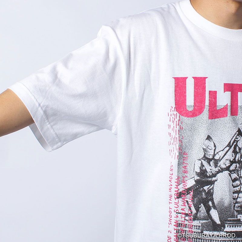 SHOT THE INVADERS TEE -WHITE-
