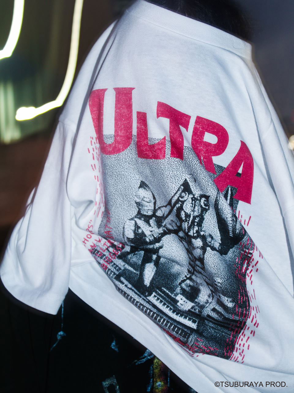 SHOT THE INVADERS TEE -WHITE-