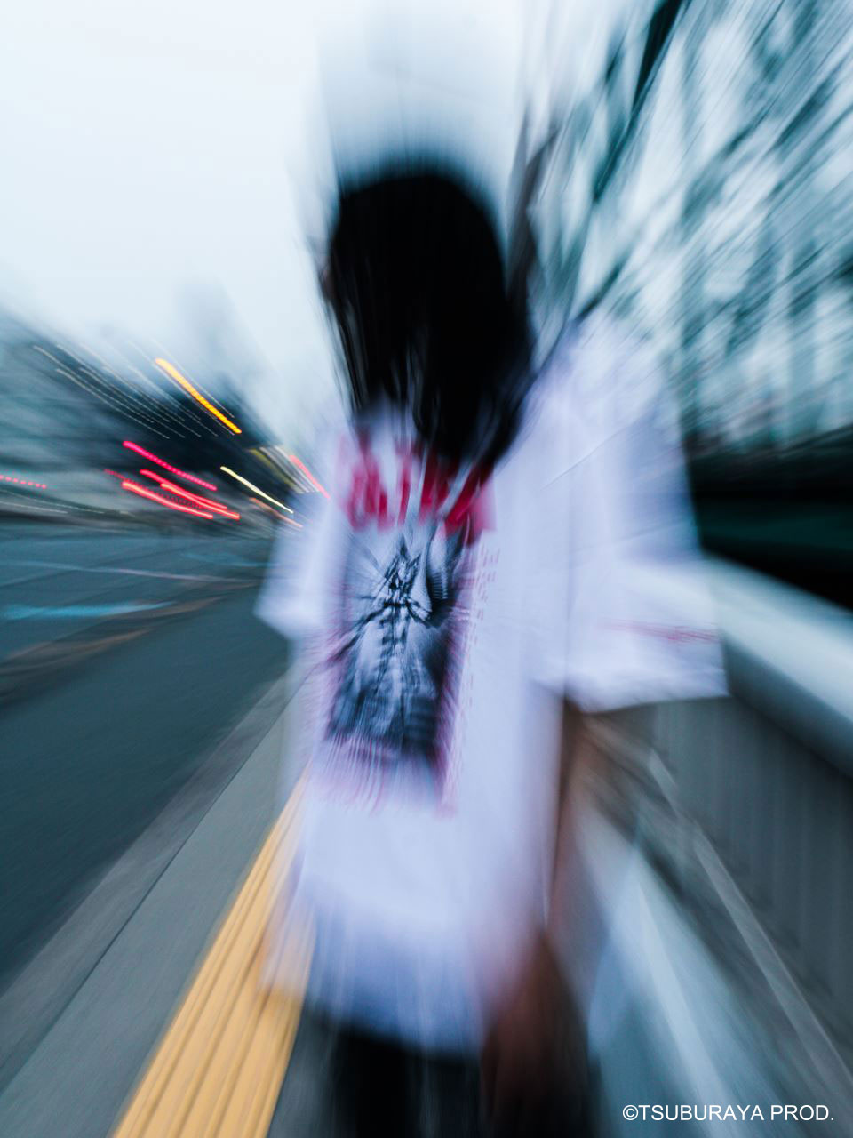 SHOT THE INVADERS TEE -WHITE-