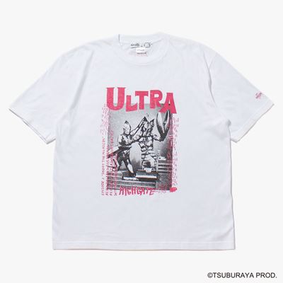 SHOT THE INVADERS TEE -WHITE-