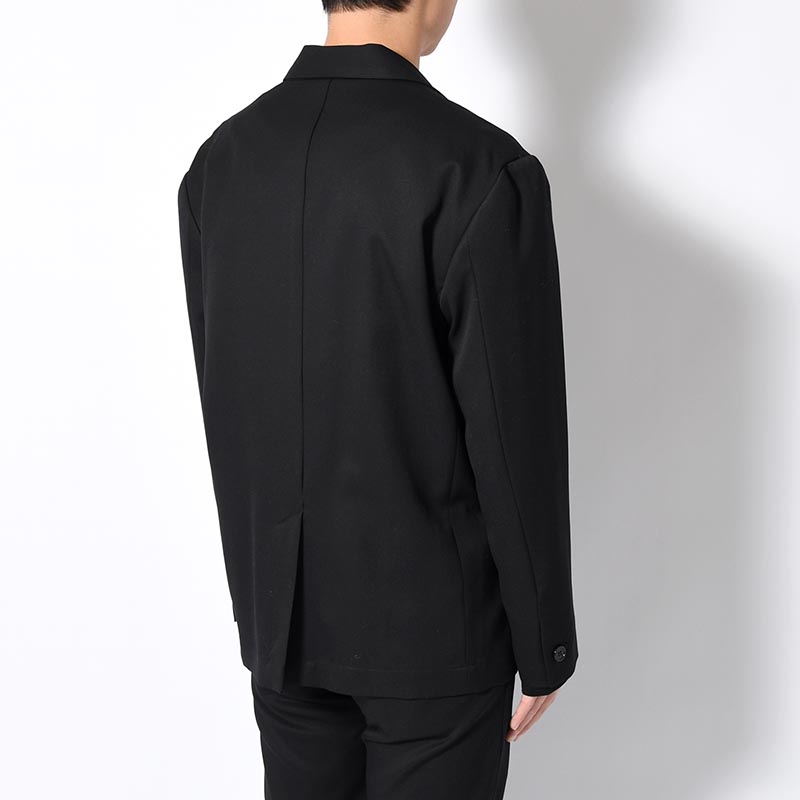 AIR TWILL JACKET -BLACK-