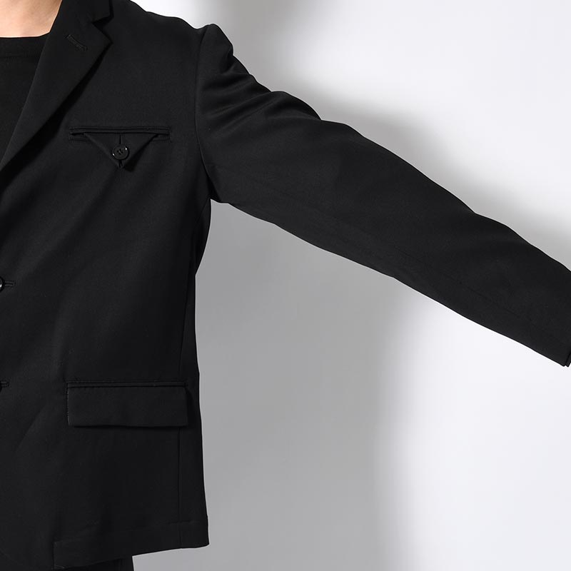 AIR TWILL JACKET -BLACK-