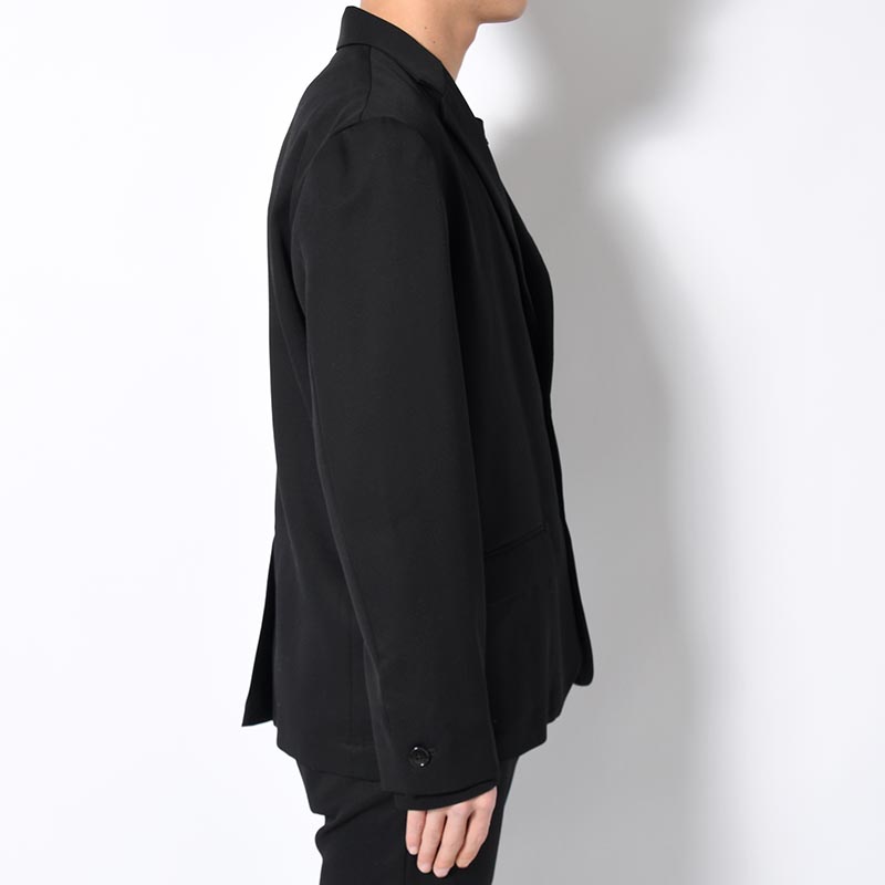 AIR TWILL JACKET -BLACK-