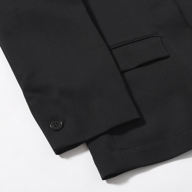 AIR TWILL JACKET -BLACK-