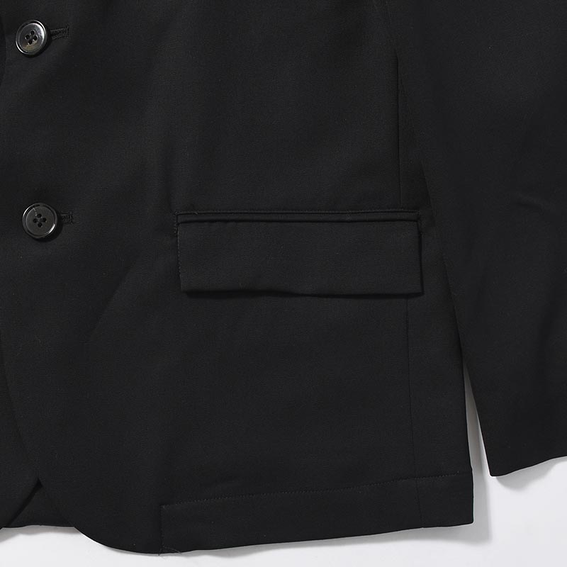 AIR TWILL JACKET -BLACK-