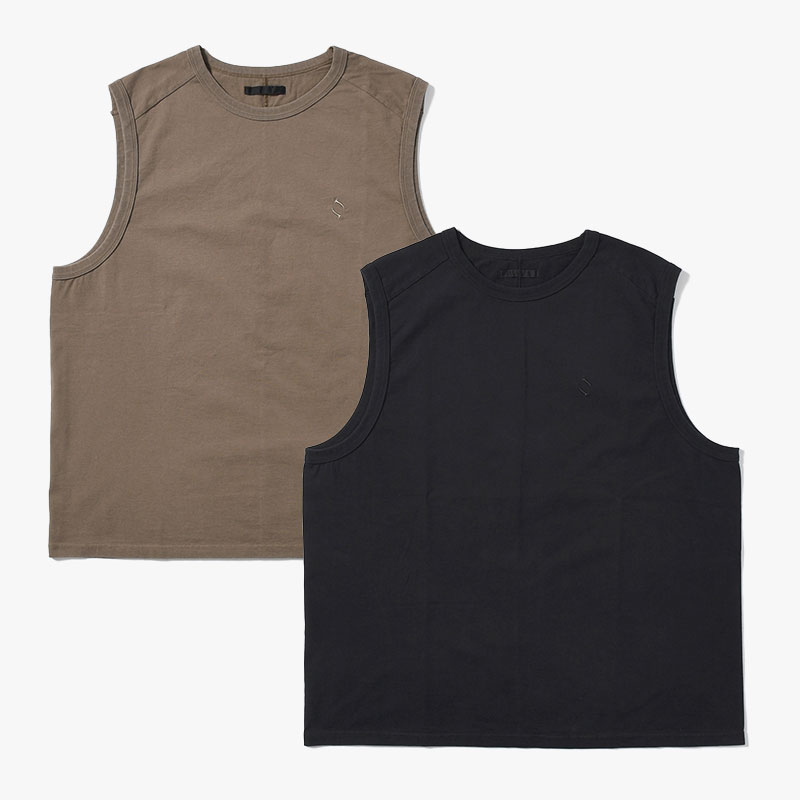 FADE WASH SIGNATURE NO SLEEVE -2.COLOR-