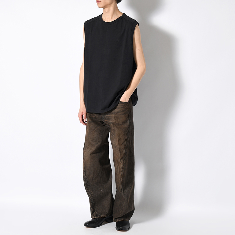 FADE WASH SIGNATURE NO SLEEVE -2.COLOR-