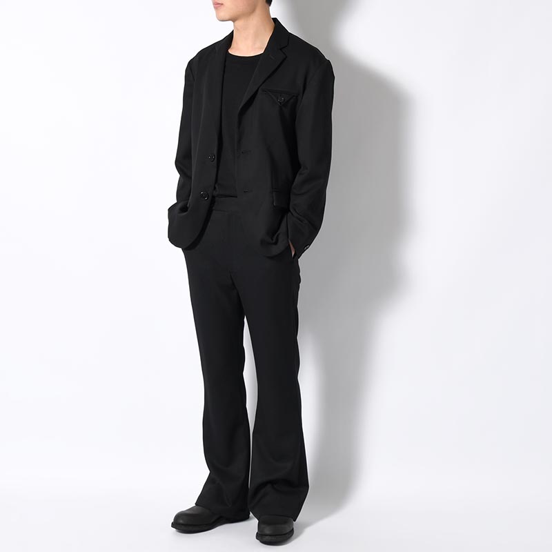 AIR FLARE PANTS -BLACK-