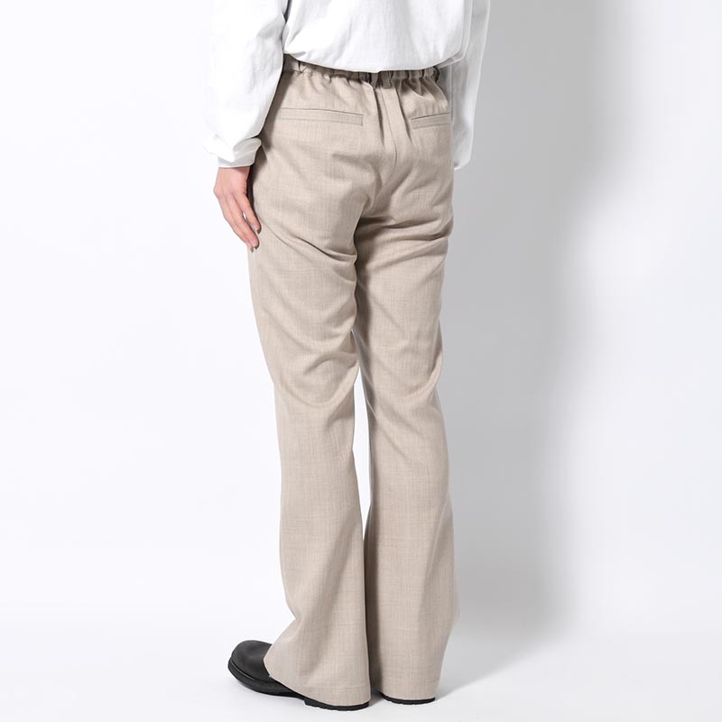 AIR FLARE PANTS -GREIGE-