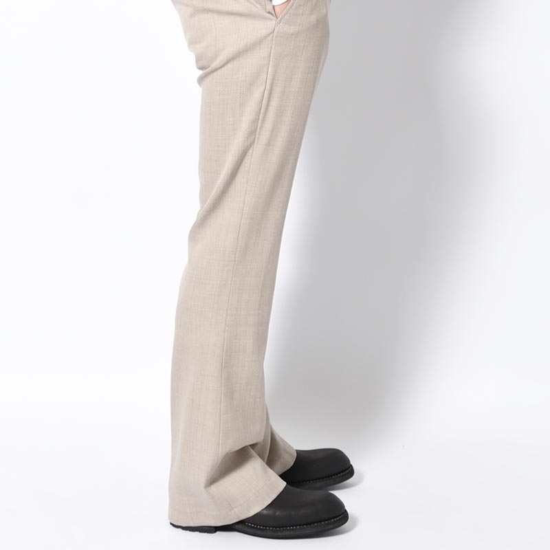 AIR FLARE PANTS -GREIGE-