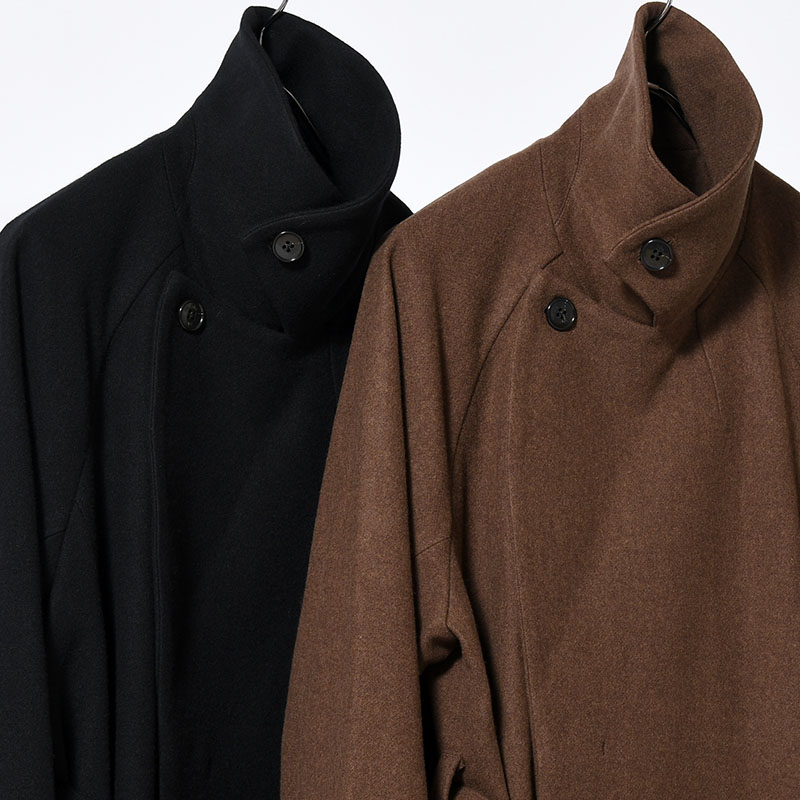 BELTED OVER COAT -2.COLOR-