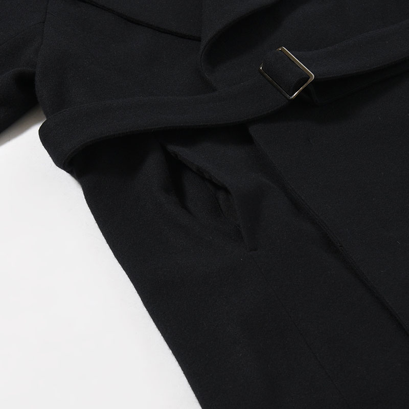 BELTED OVER COAT -2.COLOR-
