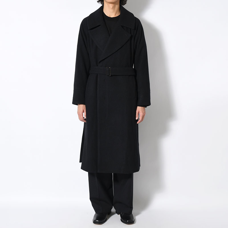 BELTED OVER COAT -2.COLOR-