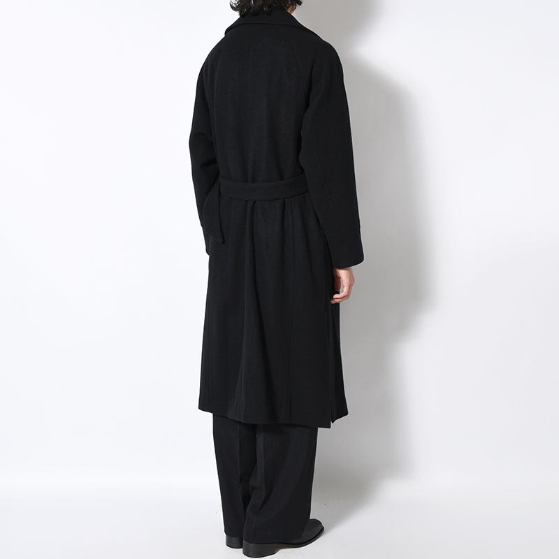 BELTED OVER COAT -2.COLOR-