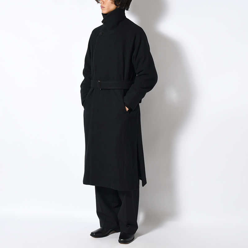 BELTED OVER COAT -2.COLOR-