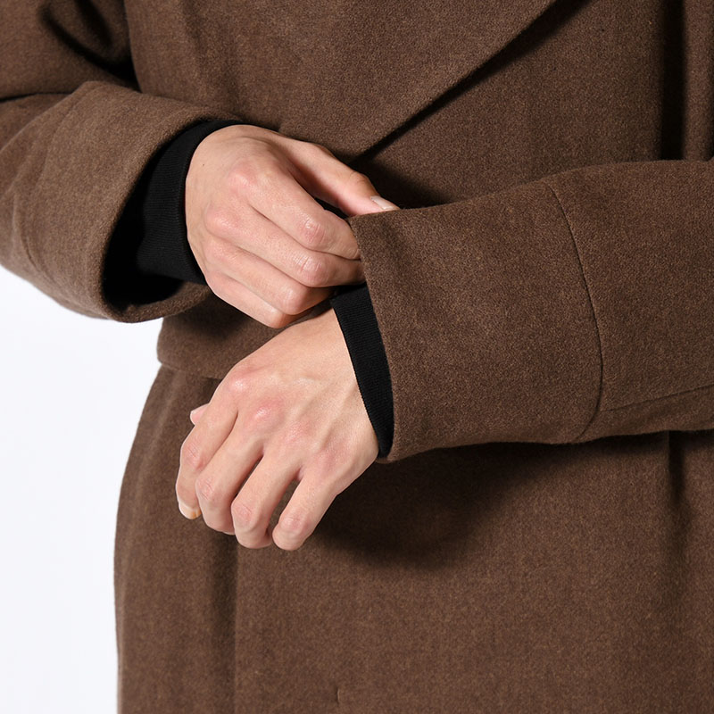 BELTED OVER COAT -2.COLOR-