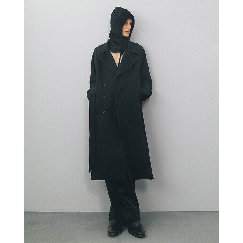 BELTED OVER COAT -2.COLOR-