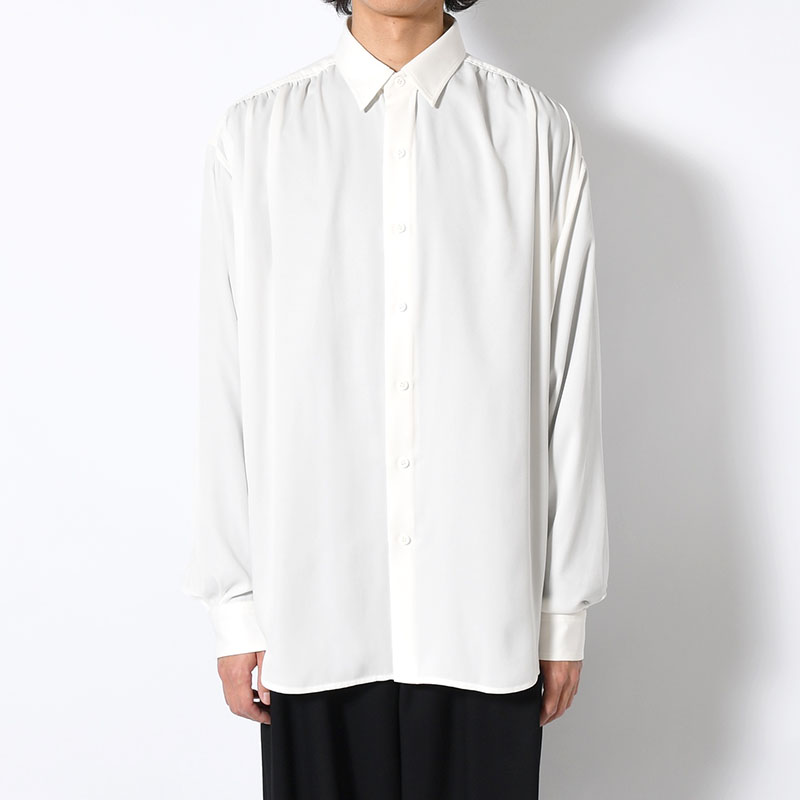 HUSH GATHER L/S SHIRT -2.COLOR-