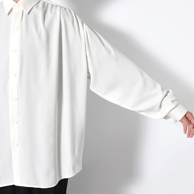 HUSH GATHER L/S SHIRT -2.COLOR-