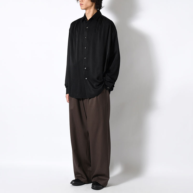 HUSH GATHER L/S SHIRT -2.COLOR-