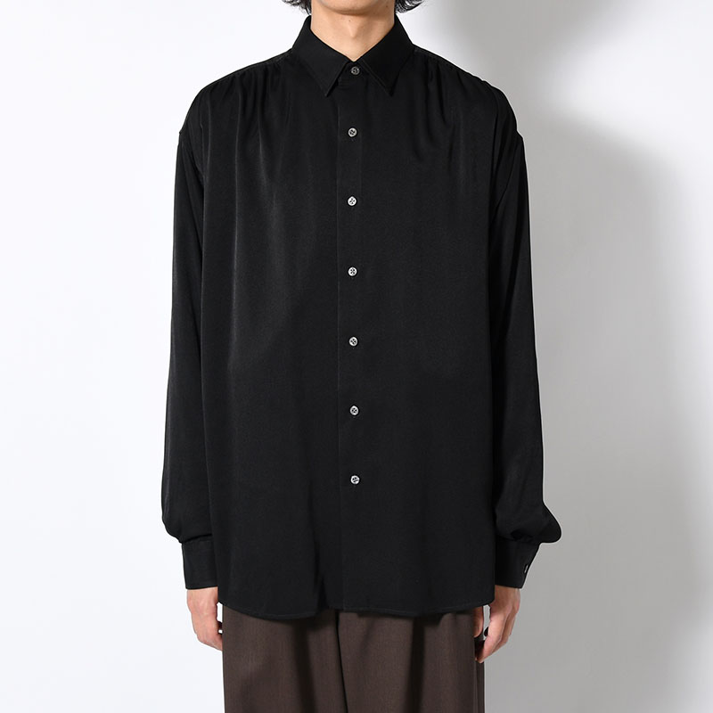 HUSH GATHER L/S SHIRT -2.COLOR-