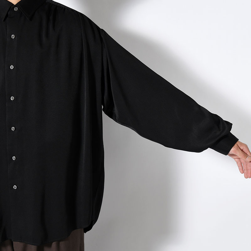 HUSH GATHER L/S SHIRT -2.COLOR-