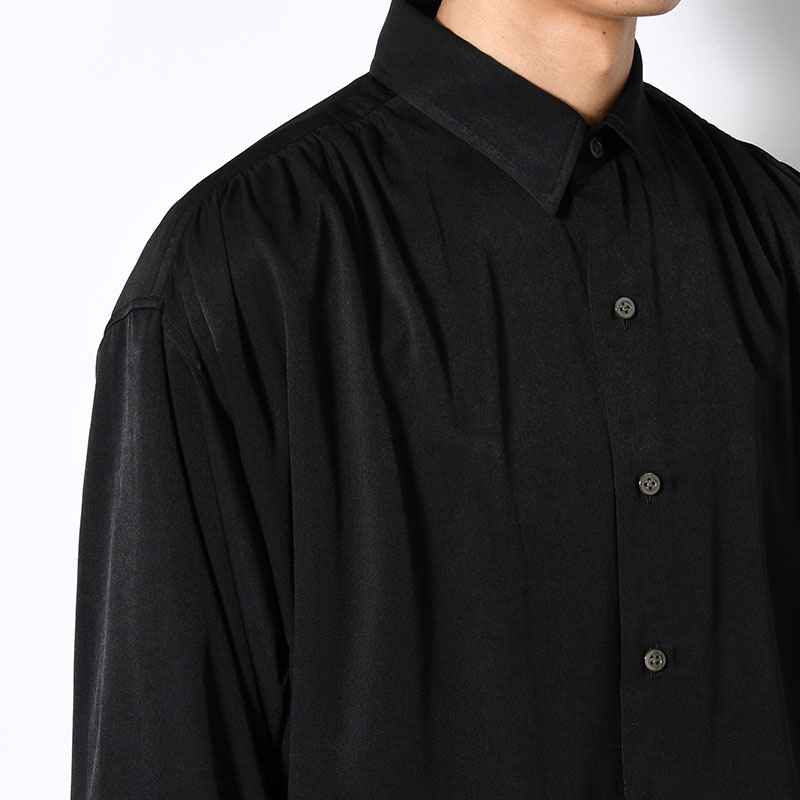 HUSH GATHER L/S SHIRT -2.COLOR-
