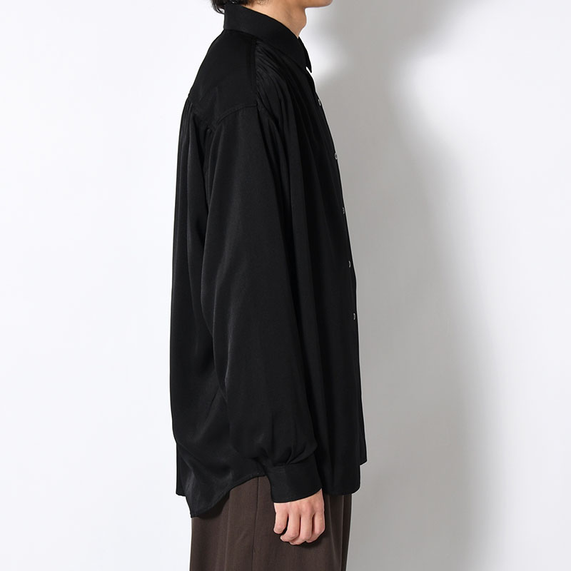 HUSH GATHER L/S SHIRT -2.COLOR-