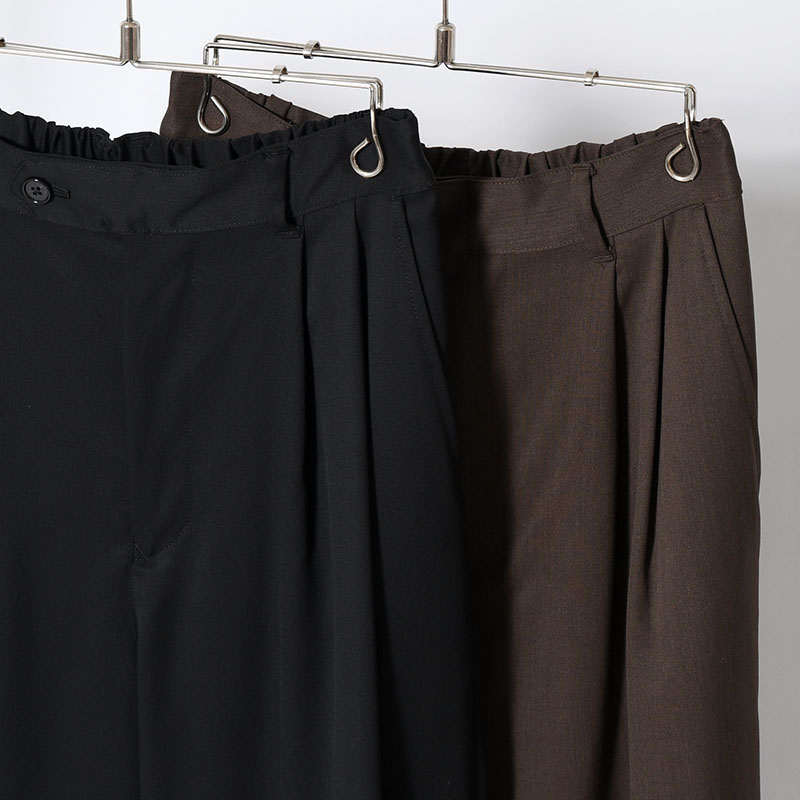 2TUCK WIDE EASY PANTS -2.COLOR-