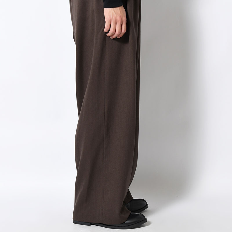 2TUCK WIDE EASY PANTS -2.COLOR-