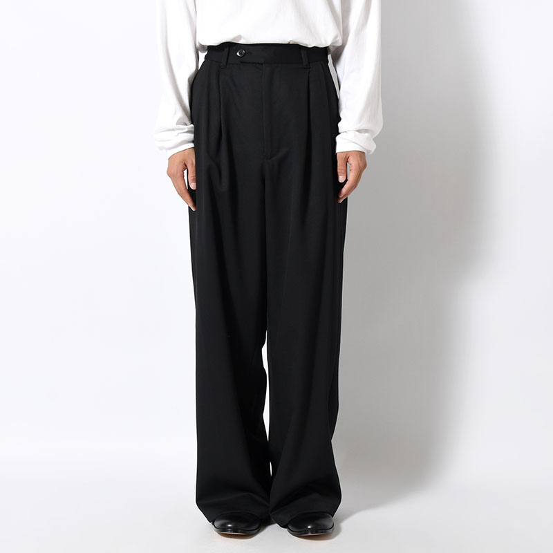 2TUCK WIDE EASY PANTS -2.COLOR-