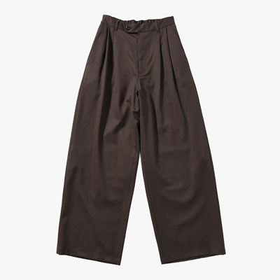 2TUCK WIDE EASY PANTS -2.COLOR-