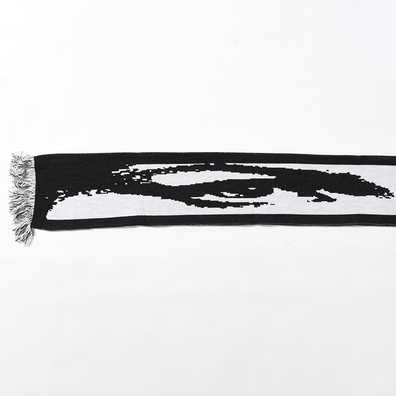 TEAM SANDBAR SCARF -BLACK/WHITE-