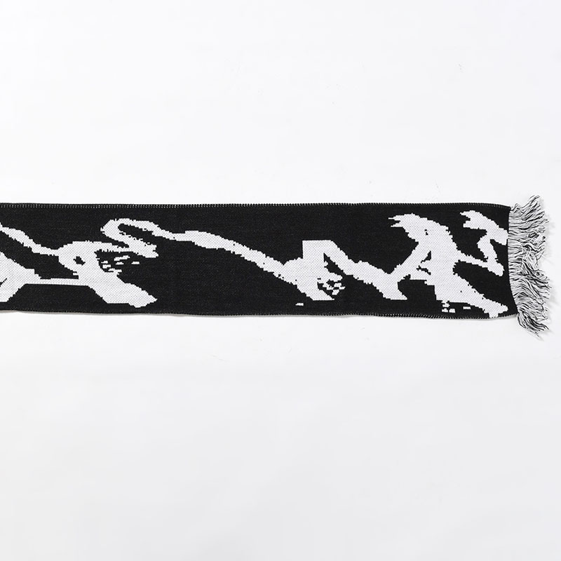TEAM SANDBAR SCARF -BLACK/WHITE-