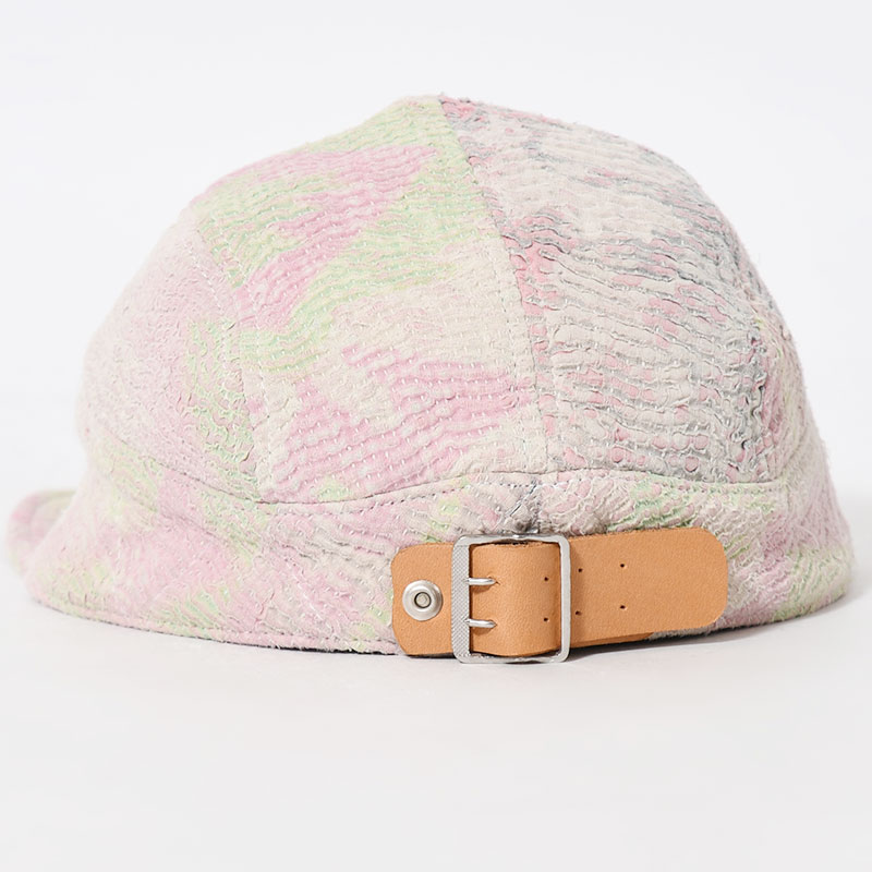 KANTHA QUILT FIELD CAP -4.TYPE-