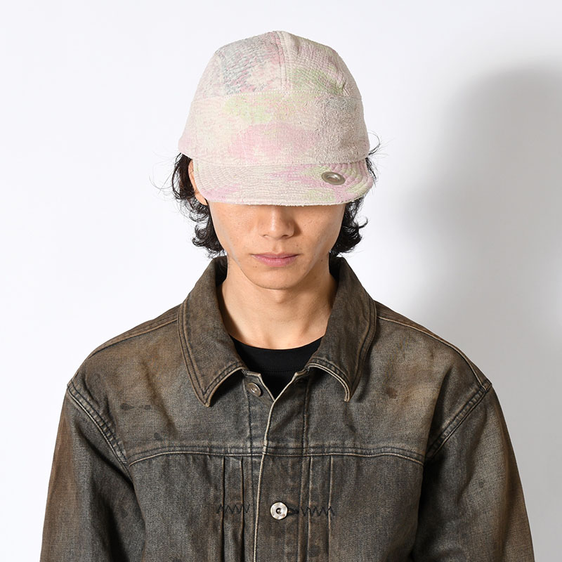 KANTHA QUILT FIELD CAP -4.TYPE-