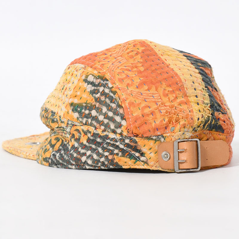 KANTHA QUILT FIELD CAP -4.TYPE-