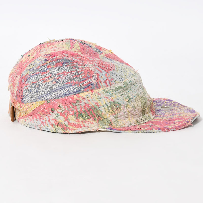 KANTHA QUILT FIELD CAP -4.TYPE-