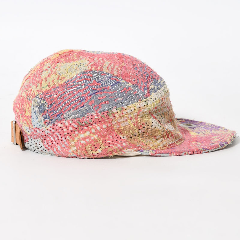 KANTHA QUILT FIELD CAP -4.TYPE-